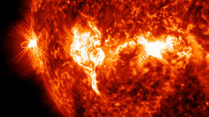 "Massive Solar Storm Disrupts Global Communications"